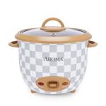AROMA® 6-Cup (Cooked) One-Touch Pot Style Rice Cooker with CoreCoat™ PFAS-Free Nonstick Ceramic Surface (1.5 Quarts)