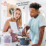 Deluxe Organic Kombucha Starter Kit - Six Swing Top Bottles, Stainless Steel Funnel, Custom Bottle Brush & Our Original Brewing Kit - The Kombucha Shop