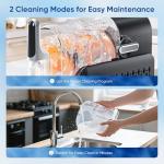 Slushie Machine, No Ice Needed Frozen Drink Maker with 6 Presets, Auto-Clean & Real-Time Temp Display, Slushy Machine for Margaritas, Smoothies, Cocktails, Frappés, Milkshakes & More