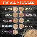 Camerons All Natural Extra Fine Hickory BBQ Wood Chips for Smokers (1 Pint, 0.473L)- Kiln Dried Wood Sawdust Shavings for Cocktail Smoking Guns, Stovetop Smokers, Smoke Boxes - Barbecue Grilling Gifts