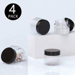 Patelai 4-Pack Leak Proof Travel Storage Jars