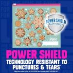 Ziploc Gallon Food Storage Slider Bags, Power Shield Technology For More Durability, 12 Count, Holiday Designs, Packaging May Vary