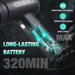 HAUSHOF Electric Spin Scrubber, Cordless Dish Scrubber Brush with 8 Replaceable Heads & 3 Speeds, Power Scrubber Electric Scrubber for Cleaning Kitchen, Sink, Bathroom, Knife Sharpener Included