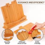 4-Piece Custom Wooden Chopping Boards for Kitchen, Wedding Gift for Couple 2025, Personalized Cutting Board Set with Holder, Gifts for Anniversary, Christmas, Housewarming, New Home, Engagement