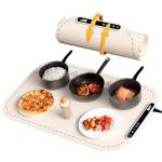 Magic Mill Warming Mat for Food - Premium XL Electric Warming Tray, 3 Temperature Levels, 10s Fast Heating Silicone Surface, Rollup Buffet Heat Pad, Non-Slip Feet, Ideal for Parties, Home, Travel