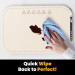 Magic Mill Warming Mat for Food - Premium XL Electric Warming Tray, 3 Temperature Levels, 10s Fast Heating Silicone Surface, Rollup Buffet Heat Pad, Non-Slip Feet, Ideal for Parties, Home, Travel