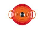 Le Creuset Enameled Cast Iron Signature Round Dutch Oven, 4.5 qt., Flame