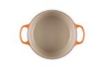 Le Creuset Enameled Cast Iron Signature Round Dutch Oven, 4.5 qt., Flame