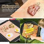 UBeesize Copper Grill Mats for Outdoor Grill – 6 Pack Heavy-Duty, Non-Stick BBQ Grilling Mat & Baking Mats, Reusable, Easy-Clean for Gas, Charcoal, Electric Grills (15.75 x 13 Inch)