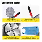 Carivia 110V Electric Ice Shaver Crusher,Portable Stainless Steel 4 Blades Ice Shaved Machine,300W 2200RPM Snow Cone Maker Shaved Ice Maker with Ice Plate,220lbs/hr for Home and Commercial Use