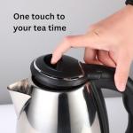 1.7 L Electric Kettles Stainless Steel | Hot Water coffee Stainless Steel Travel Tea Maker kettle for Boiling |Tea Maker Machine | Electric Hot Pots Teapot | Top 10 Best Electric Kettle