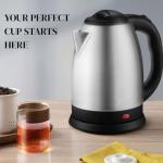 1.7 L Electric Kettles Stainless Steel | Hot Water coffee Stainless Steel Travel Tea Maker kettle for Boiling |Tea Maker Machine | Electric Hot Pots Teapot | Top 10 Best Electric Kettle