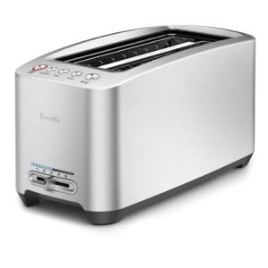 Breville BTA830XL Die-Cast Long Slot Smart Toaster, 4 Slice, Brushed Stainless Steel