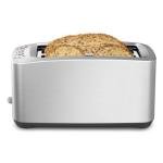 Breville BTA830XL Die-Cast Long Slot Smart Toaster, 4 Slice, Brushed Stainless Steel