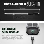 CHEF iQ Sense [2025 Model] | Smart Wireless Meat Thermometer | Ultra-Thin Probe | WiFi Unlimited Range | 1000°F Heat Safe | 5 Sensors | BBQ, Grill, Oven, Smoker, Air Fryer | Gen3