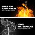 CHEF iQ Sense [2025 Model] | Smart Wireless Meat Thermometer | Ultra-Thin Probe | WiFi Unlimited Range | 1000°F Heat Safe | 5 Sensors | BBQ, Grill, Oven, Smoker, Air Fryer | Gen3