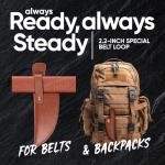 Matsato Chef Knife with Premium Leather Sheath – Japanese Steel Kitchen Knife for Home & Cooking, Christmas Gift Set for Men or Women, Kitchen Gift for Chefs