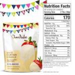White Vanilla Flavored Fondue Dipping Chocolate Fountain Formula, 2 lb Bag