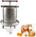 Honey Press Extractor Wax Presser Fruit Juice Wine Press Cider Making Honeycomb Press Household Beekeeper Tool Stainless Steel(23.6'')