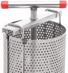 Honey Press Extractor Wax Presser Fruit Juice Wine Press Cider Making Honeycomb Press Household Beekeeper Tool Stainless Steel(23.6'')