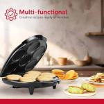 Holstein Arepa Maker - 6-Section Multi-Food Tool