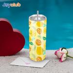 Joyclub Sublimation Tumblers 30 OZ Blank Tumblers for Sublimation Skinny Bulk Double Wall Insulated Cups with Individually Gift Boxed and Shrink Wrap Films for Heat Transfer 6 Pack