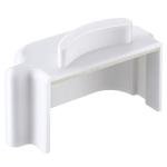 Dreyoo Refrigerator Door Flipper Compatible with Samsung, Fridge Replacement Parts with Adhesive, French Door Mullion Flap Repair Part White Compatible with Samsung RF28HDEDBSR