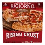 Digiorno Frozen Pizza, Rising Crust Three Meat Pizza 27.1 oz