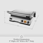 Breville BGR820XL Smart Grill, Brushed Stainless Steel