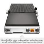 Breville BGR820XL Smart Grill, Brushed Stainless Steel