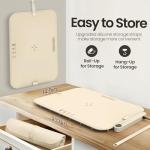 Warming Mat for Food, Upgrade Detachable Power Plug Food Warming Mat, Fast Full Surface Electric Warming Tray with 6 Temperature Setting and 6 Hours Timer, Roll Up Food Warmers