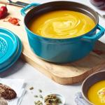 STAUB Cast Iron Round Cocotte, Dutch Oven, 4-quart, serves 3-4, Made in France, Turquoise