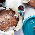 STAUB Cast Iron Round Cocotte, Dutch Oven, 4-quart, serves 3-4, Made in France, Turquoise