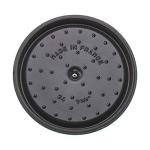 STAUB Cast Iron Round Cocotte, Dutch Oven, 4-quart, serves 3-4, Made in France, Turquoise