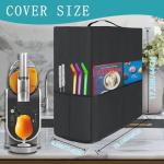 ninja slushie machine cover,Slush Machine Cover for Ninja Slushie Machine FS301C/FS301/FS300 and CyberChill SM-FS200,Slush Machine Accessories