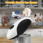 Pyxfeiiu Electric Can Opener,USB Rechargeable Can Opener,One-Touch Cordless Can Opener,Smooth Edge,Hands Free,Food Safety,Automatic Kitchen Gadget,Battery Operated,Opens Almost Any Cans