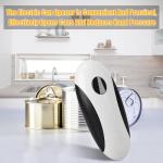 Pyxfeiiu Electric Can Opener,USB Rechargeable Can Opener,One-Touch Cordless Can Opener,Smooth Edge,Hands Free,Food Safety,Automatic Kitchen Gadget,Battery Operated,Opens Almost Any Cans