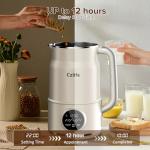 Czlife N7 Nut Milk Maker Machine, 50oz (1.5L) Homemade Almond Milk, Soy Milk Maker, Oat, Coconut, Juice, Milkshake, Smoothies, Baby Food, Plant Based Milks with Delay Start, Keep Warm, Selfclean