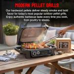 Carolina Cookwood 100% Pure Wood Pellet Variety Pack – 6-Pack (9 lbs), 100% USA-Sourced, Includes Apple, Hickory, Pecan, Maple, White Oak & Cherry, Perfect for Ninja Pellet Grills, Smoking & BBQ