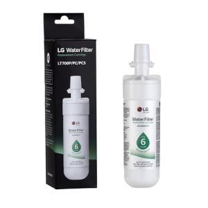 LG 6 month / 200 Gallon Capacity Replacement Refrigerator Water Filter (LT700P), WHITE