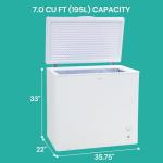 Koolatron 7.0 Cubic Feet Chest Freezer