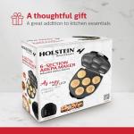 Holstein Arepa Maker - 6-Section Multi-Food Tool