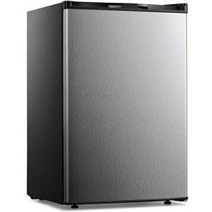 Kismile Mini Upright Freezer with Adjustable Thermostat
