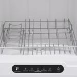Portable Dishwasher Countertop 6 Place Settings Compact 15.6x15.4x16.9in 5 Functions 161.6°F 55dB Quiet 1.32Gal Water Saving for Apartment RV Dorm Kitchen