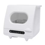 Portable Dishwasher Countertop 6 Place Settings Compact 15.6x15.4x16.9in 5 Functions 161.6°F 55dB Quiet 1.32Gal Water Saving for Apartment RV Dorm Kitchen