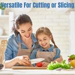 Vesici 18 Pack Bamboo/Wood Cutting Board with Handles Bulk Plain Blanks Laser Engraving Chopping Board for Customized Engraving Gifts Crafts Christmas Keepsakes(Bamboo,12''x8'')