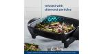 Oster DiamondForce 12 "x 12" Strain & Pour Electric Skillet Nonstick Coating Infused with Diamonds Adjustable Temp
