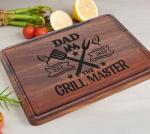 Personalized Cutting Board, Men Christmas Gift Idea, BBQ Gift, Personalized Gift for Men, Dad, Grandpa, Custom Engraved Cutting Board, Father's or Grandpa's Birthday Gift, Grillfather Board
