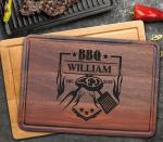 Personalized Cutting Board, Men Christmas Gift Idea, BBQ Gift, Personalized Gift for Men, Dad, Grandpa, Custom Engraved Cutting Board, Father's or Grandpa's Birthday Gift, Grillfather Board