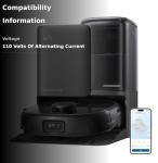 eufy Robot Vacuum E25, HydroJet System with Roller Mop, 20,000 Pa Turbo High Suction, All-in-One Robot Vacuum and Mop Combo for Home, Edge-to-Corner Cleaning, Zero-Tangle Design, AI Obstacle Avoidance